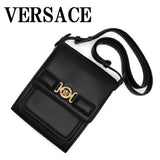VERSACE SHOULDER BAG 1017068 1A13018 1B00V BLACK ヴェルサーチ ショルダーバッグ クロスボディ バッグ メドゥーサ ビギー ボディバッグ メンズ レディース ブラック