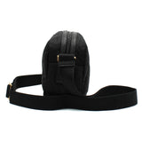 VERSACE SHOULDER BAG 1018352 1A13686 1B00V BLACK ヴェルサーチ ショルダーバッグ キルティング ベルト バッグ ボディバッグ メンズ レディース ブラック