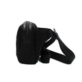 VERSACE SHOULDER BAG 1018353 1A13686 1B00V BLACK ヴェルサーチ ショルダーバッグ キルティング ベルト バッグ ボディバッグ メンズ レディース ブラック