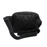 VERSACE SHOULDER BAG 1018353 1A13686 1B00V BLACK ヴェルサーチ ショルダーバッグ キルティング ベルト バッグ ボディバッグ メンズ レディース ブラック