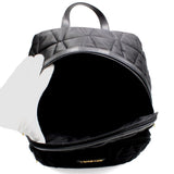 VERSACE BACKPACK BAG 1018355 1A13686 1B00V BLACK ヴェルサーチ キルティング バックパック リュック ロゴ メンズ レディース ブラック