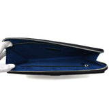 S.T.Dupont SOFT GRAINED BLACK POUCH BAG 181298 BLACK エステーデュポン ソフト グレイン レザー ポーチ クラッチバッグ メンズ レディース ブラック