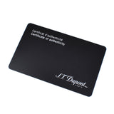 S.T.Dupont SOFT GRAINED BLACK POUCH BAG 181298 BLACK エステーデュポン ソフト グレイン レザー ポーチ クラッチバッグ メンズ レディース ブラック