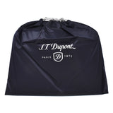 S.T.Dupont SOFT GRAINED BLACK POUCH BAG 181298 BLACK エステーデュポン ソフト グレイン レザー ポーチ クラッチバッグ メンズ レディース ブラック