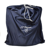 S.T.Dupont JET MILLENNIUM ROLLED BACKPACK BAG 195002 BLUE BLACK エステーデュポン ジェット ミレニアム バックパック リュックサック バッグ キャンバス ラバー メンズ レディース ブルー ブラック