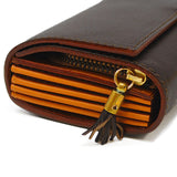 Felisi LONG WALLET 3005 NK 003 DARK BROWN フェリージ 長財布 ロング ウォレット レザー 大容量 小銭入れ 財布 メンズ レディース ダークブラウン