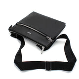 HUGO BOSS CROSSBODY BAG 50483567 001 BLACK ヒューゴボス ショルダーバッグ エンベロープバッグ ジップクロージャー ロゴディテール クロスボディバッグ メンズ ブラック