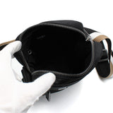 HUGO BOSS CROSSBODY BAG 50511961 001 BLACK ヒューゴボス ショルダーバッグ クロスボディバッグ コントラスト ロゴ ポーチ メンズ ブラック