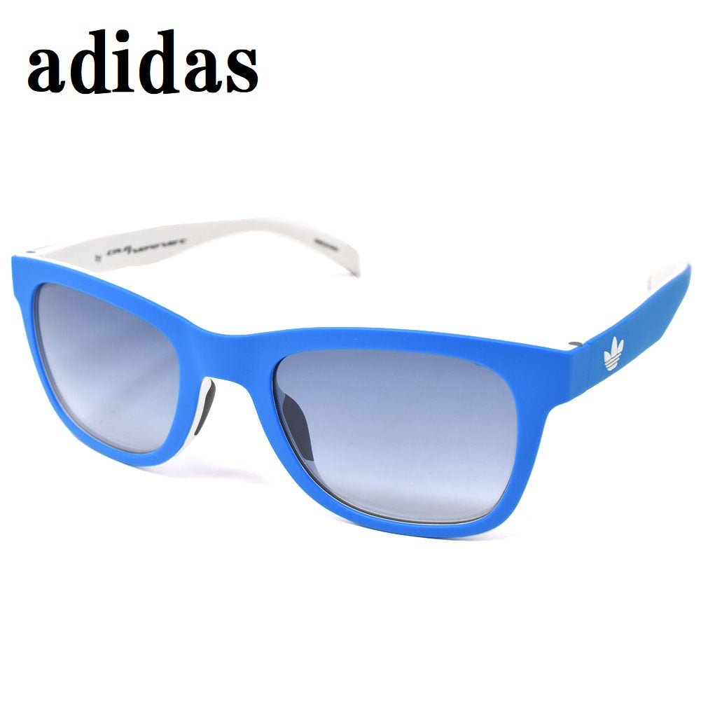 adidas SUNGLASSES ASIAN FIT AOR004 027 001 SMOKE BLUE WHITE