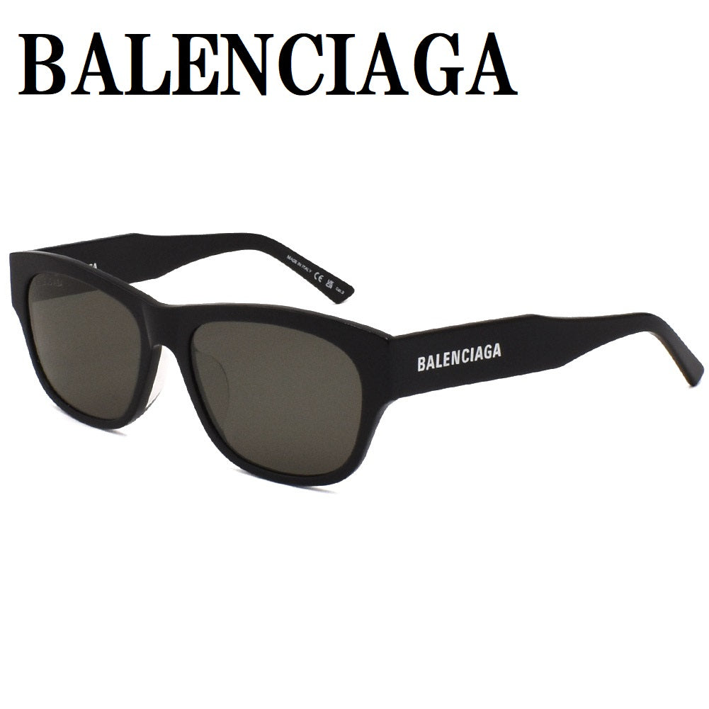 国内正規品 BALENCIAGA SUNGLASSES ASIAN FIT BB0164S 001 GRAY BLACK