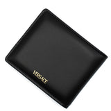 VERSACE WALLET DPU2463 1A13018 1B00V BLACK ヴェルサーチ 二つ折り 財布 ウォレット メドゥーサ ビギー 札入れ カード入れ ヴェルサーチェ メンズ レディース ブラック