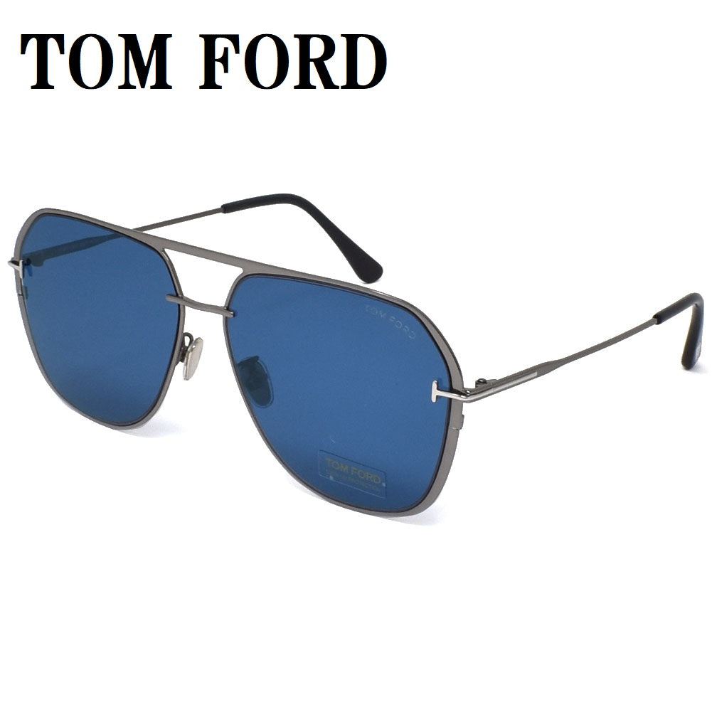 TOM FORD SUNGLASSES ASIAN FIT SUNGLASSES TF947-D 12V 62 BLUE