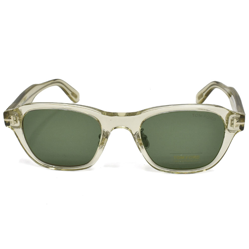 TOM FORD SUNGLASSES ASIAN FIT TF960 D 93N 49 GREEN CLEAR トム