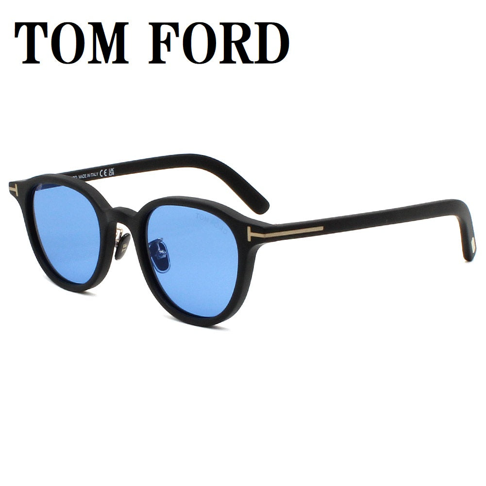 TOM FORD SUNGLASSES ASIAN FIT FT0977D 02V 48 BLUE BLACK トム