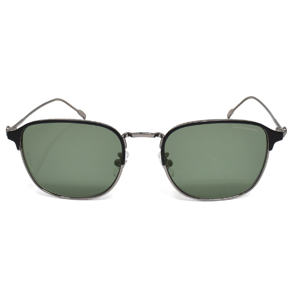 日本正規品 MONTBLANC SUNGLASSES ASIAN FIT MB0189S 005 GREEN