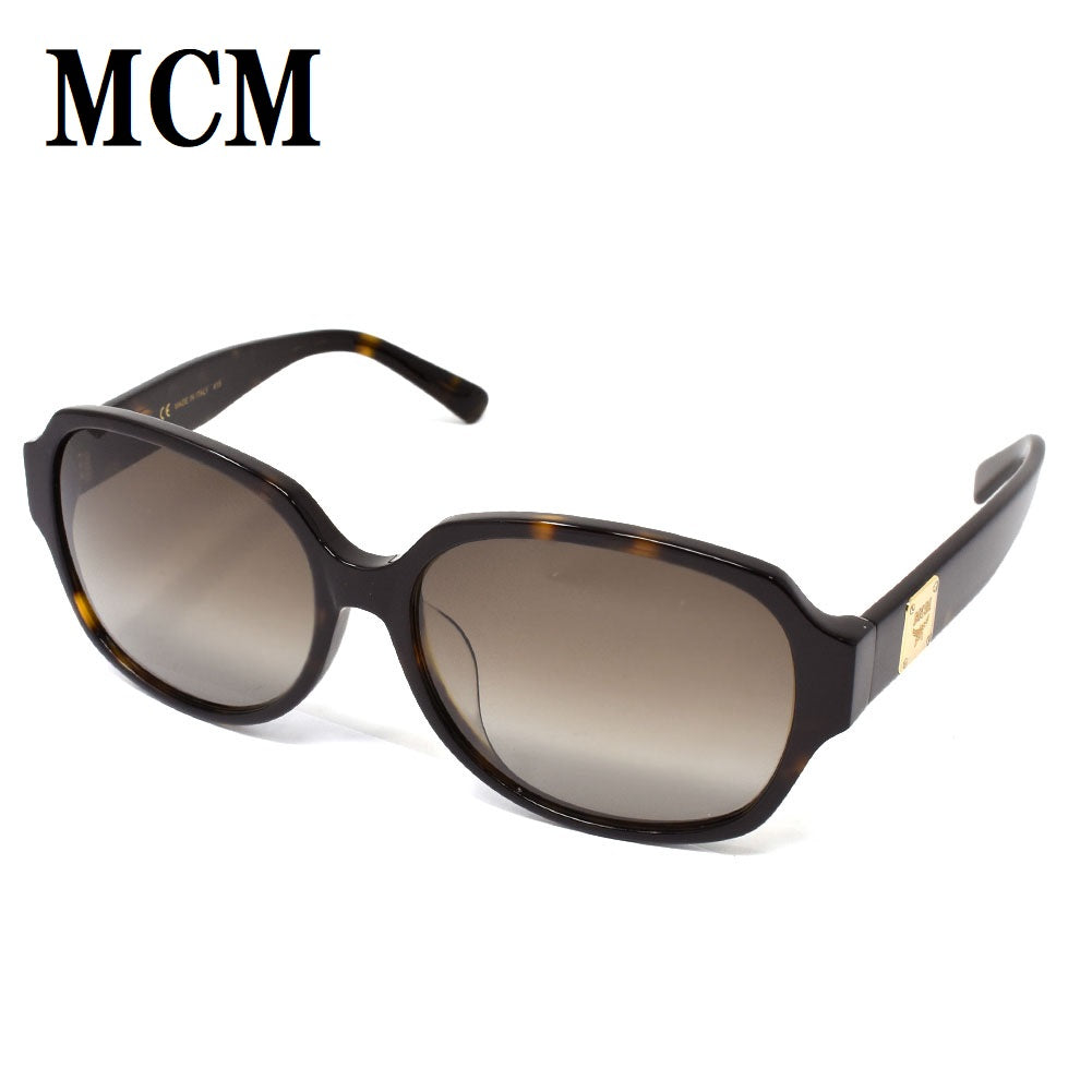 MCM SUNGLASSES ASIAN FIT MCM616SA 214 BROWN HAVANA エムシーエム