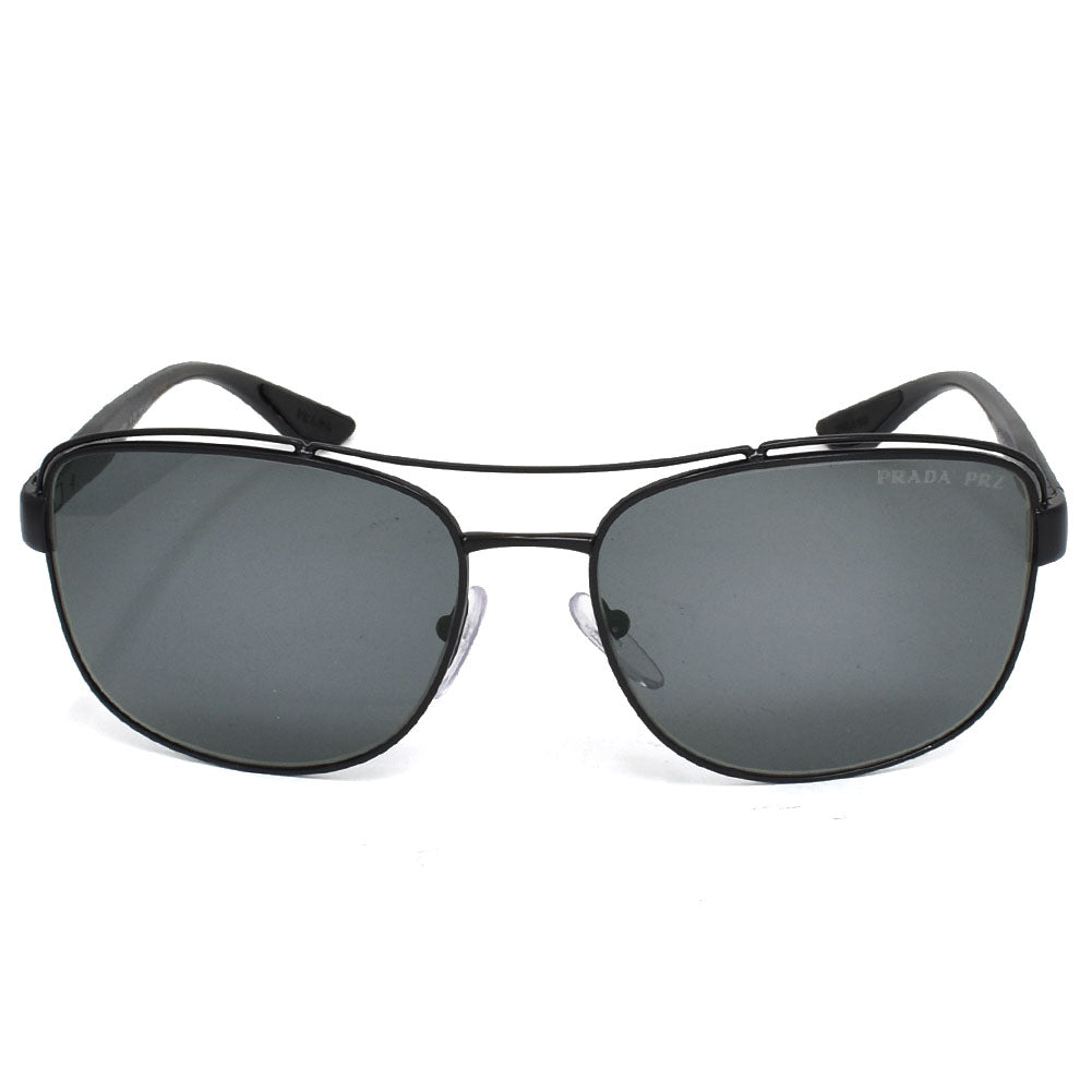 PRADA Linea Rossa SUNGLASSES PS57VS 1BO02G 61 GRAY BLACK プラダ