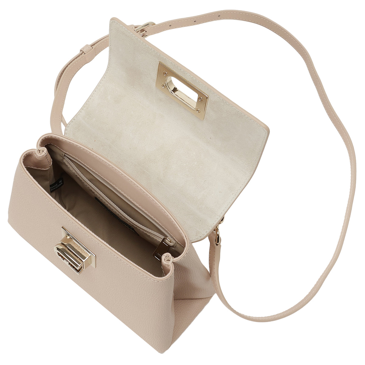 FURLA 2WAY 1927 MINI TOP HANDLE TOTE CROSSBODY BAG WB00109 ARE000 B4L00  BALLERINA フルラ ミニ トップハンドル トートバッグ クロスボディバッグ ショルダーバッグ ピンクベージュ