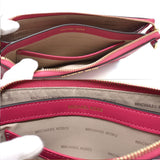 MICHAEL KORS 32H7GFDW2O 564 LETHER HAND CLUTCH BAG POUCH ULTRA PINK マイケルコース レザー ハンドバッグ クラッチバッグ ポーチ レディース 女性 ピンク