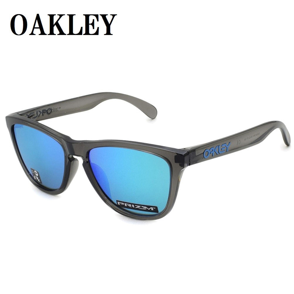 OAKLEY FROGSKINS SUNGLASSES ASIAN FIT OO9245 7454 PRIZM SAPPHIRE