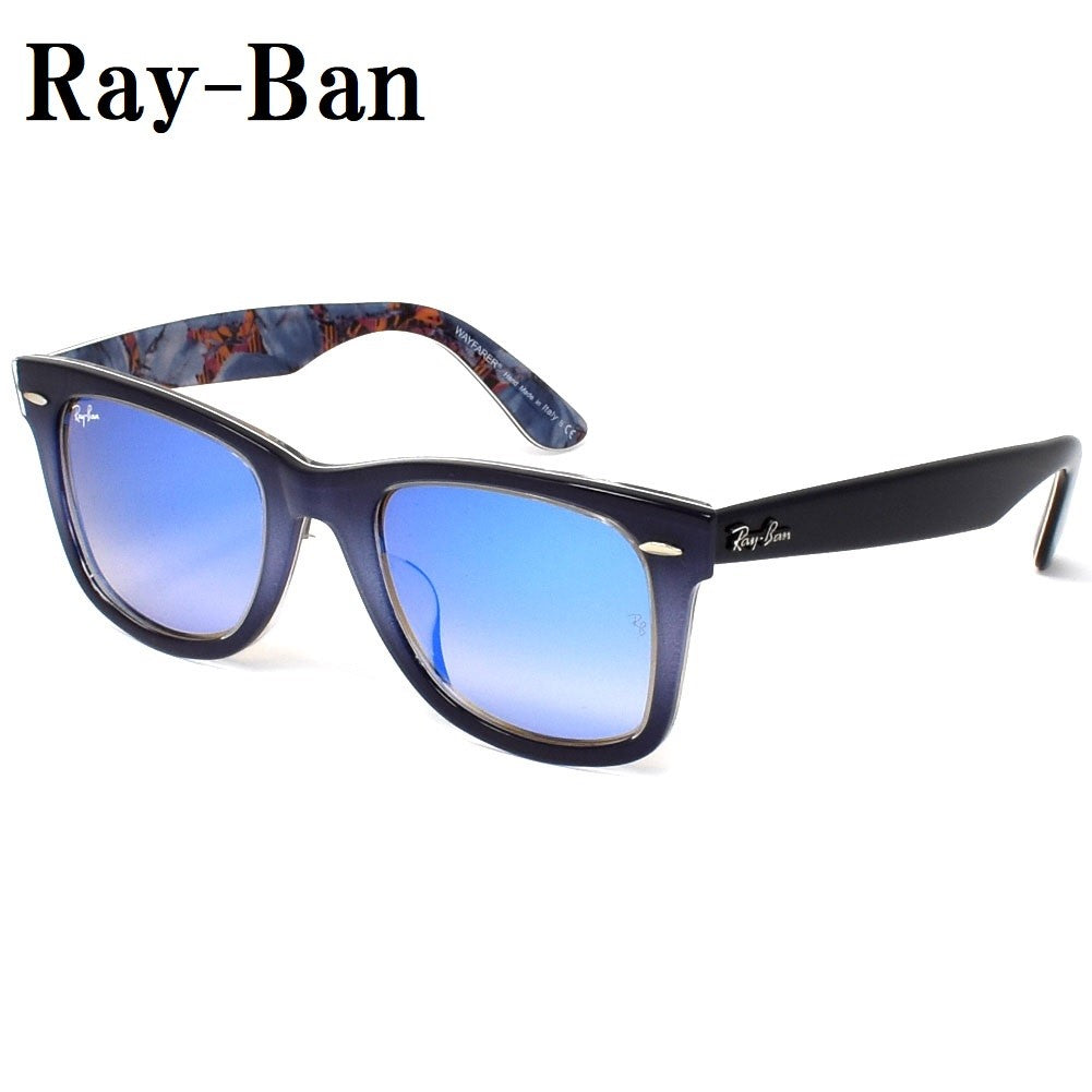 RayBan WAYFARER SUNGLASSES ASIAN FIT STANDARD RB2140F 11984O 52