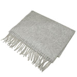 Johnstons WA000057 HA0100 WA57 Woven Scarf Stole Silver ジョンストンズ 中判 ストール マフラー スカーフ カシミア プレーン 無地 レディース メンズ シルバー