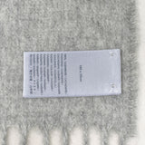 Johnstons WA000057 HA0100 WA57 Woven Scarf Stole Silver ジョンストンズ 中判 ストール マフラー スカーフ カシミア プレーン 無地 レディース メンズ シルバー