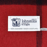 Johnstons WA000057 KU0099 WA57 Woven Tartan Check Scarf Stole Wallace ジョンストンズ 中判 ストール マフラー スカーフ カシミア タータン チェック レディース メンズ ウォーレス
