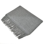 Johnstons WA000056 HA0300 WA56 Woven Stole ジョンストンズ 大判 ストール マフラー スカーフ カシミア プレーン 無地 レディース メンズ Granite