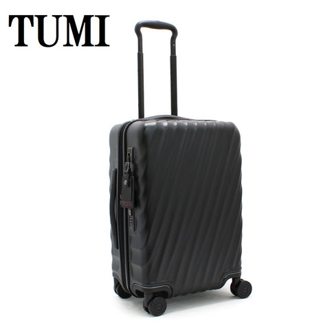 TUMI DEGREE SUITCASE 0228771DTX2 BLACK トゥミ インターナショナル エクスパンダブル 4ウィール キャリーオン キャリーケース 大容量 メンズ レディース ブラック テクスチャー