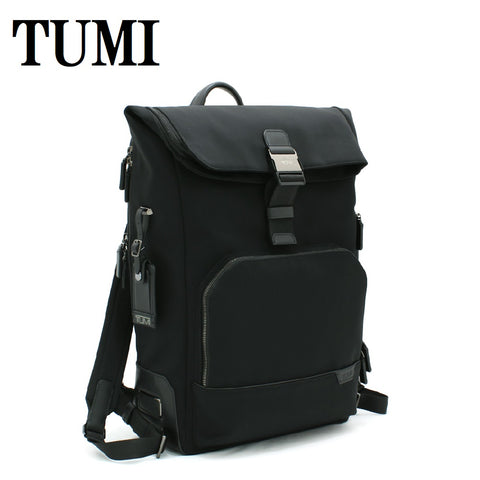 TUMI HARRISON BACKPACK BAG 06602021D BLACK トゥミ オズボーン ロール トップ バックパック リュック A4対応 PC収納 メンズ レディース ブラック
