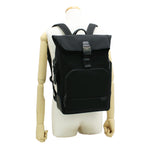 TUMI HARRISON BACKPACK BAG 06602021D BLACK トゥミ オズボーン ロール トップ バックパック リュック A4対応 PC収納 メンズ レディース ブラック