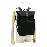 TUMI HARRISON BACKPACK BAG 06602021D BLACK トゥミ オズボーン ロール トップ バックパック リュック A4対応 PC収納 メンズ レディース ブラック
