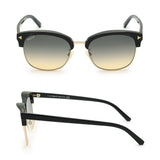 BALLY SUNGLASSES ASIAN FIT BY0012-H 05B 54 GREYBEIGE BLACK GOLD バリー サングラス アジアンフィット UVカット 紫外線カット ノーズパッド 鼻あて メンズ レディース グレーベージュ ブラック ゴールド