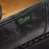 Paraboot REIMS SHOES MENS 0994 12 UK6.5 7 7.5 8 8.5 9 9.5 NOIR パラブーツ ランス ローファー ブーツ 靴 ローカット ビジネス シューズ カジュアル メンズ ブラック