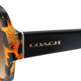 COACH SUNGLASSES ASIAN FIT HC8166F 535913 BROWN CLEAR TORTOISE BLACK コーチ サングラス アジアンフィット 眼鏡 UVカット 紫外線カット レディース ブラウン クリアトートイズ ブラック
