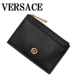 VERSACE CARD HOLDER 1016785 1A10544 1B00V BLACK ヴェルサーチ カードホルダー コインケース ミニ 財布 メドゥーサ カードケース カード入れ 小銭入れ ヴェルサーチェ メンズ レディース ブラック