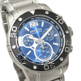 INVICTA 10588 Reserve Ocean Speedway QUARTZ ANALOG WATCH BLUE SILVER インビクタ リザーブ クロノグラフ 腕時計 クォーツ アナログ 電池式 ウォッチ メンズ ブルー シルバー