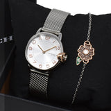 COACH ARDEN QUARTZ ANALOG WATCH 14000073 SILVER 保証書付き コーチ アーデン ブレスレットセット クォーツ アナログ 腕時計 電池式 ウォッチ レディース シルバー
