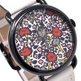 COACH DELANCEY QUARTZ ANALOG WATCH 14502729 MULTI OFFWHITE 保証書付き コーチ デランシー クォーツ アナログ 腕時計 電池式 ウォッチ レザー レディース マルチ オフホワイト