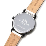 COACH DELANCEY QUARTZ ANALOG WATCH 14502729 MULTI OFFWHITE 保証書付き コーチ デランシー クォーツ アナログ 腕時計 電池式 ウォッチ レザー レディース マルチ オフホワイト