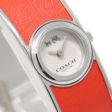 COACH SCOUT QUARTZ ANALOG WATCH 14502733 WHITE SCARLET 保証書付き コーチ スカウト クォーツ アナログ 腕時計 電池式 ウォッチ レディース ホワイト スカーレット