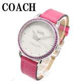 COACH SCOUT QUARTZ ANALOG WATCH 14502879 SILVER GREY 保証書付き コーチ スカウト クォーツ アナログ 腕時計 電池式 ウォッチ レディース シルバー グレー