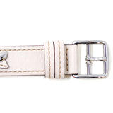COACH DELANCEY QUARTZ ANALOG WATCH 14503079 OFFWHITE ORANGE 保証書付き コーチ デランシー クォーツ アナログ 腕時計 電池式 ウォッチ レザー レディース オフホワイト オレンジ