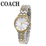 COACH ARDEN QUARTZ ANALOG WATCH 14503817 SILVERWHITE SILVER GOLD 保証書付き コーチ アーデン クォーツ アナログ 腕時計 電池式 ウォッチ レディース シルバーホワイト シルバー ゴールド