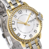 COACH ARDEN QUARTZ ANALOG WATCH 14503817 SILVERWHITE SILVER GOLD 保証書付き コーチ アーデン クォーツ アナログ 腕時計 電池式 ウォッチ レディース シルバーホワイト シルバー ゴールド