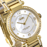 COACH CARY QUARTZ ANALOG WATCH 14503832 WHITESHELL GOLD 保証書付き コーチ ケーリー 腕時計 クォーツ アナログ 電池式 ウォッチ レディース ホワイトシェル ゴールド
