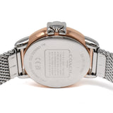 COACH ARDEN QUARTZ ANALOG WATCH 14503864 WHITE SILVER 保証書付き コーチ アーデン 腕時計 クォーツ アナログ 電池式 ウォッチ レディース ホワイト シルバー
