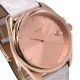 COACH Greyson QUARTZ ANALOG WATCH 14504113 ROSEGOLD BEIGE 保証書付き コーチ グレイソン シグネチャー 腕時計 クォーツ アナログ 電池式 ウォッチ レディース ローズゴールド ベージュ