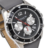 COACH KENT QUARTZ ANALOG WATCH 14602561 GREY 保証書付き コーチ ケント クォーツ アナログ 腕時計 電池式 ウォッチ メンズ グレー